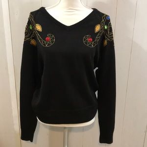 Vintage Black Sweater